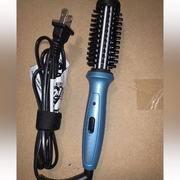 phoebe Accessories - Phoebe professional curling brush mini light grey1